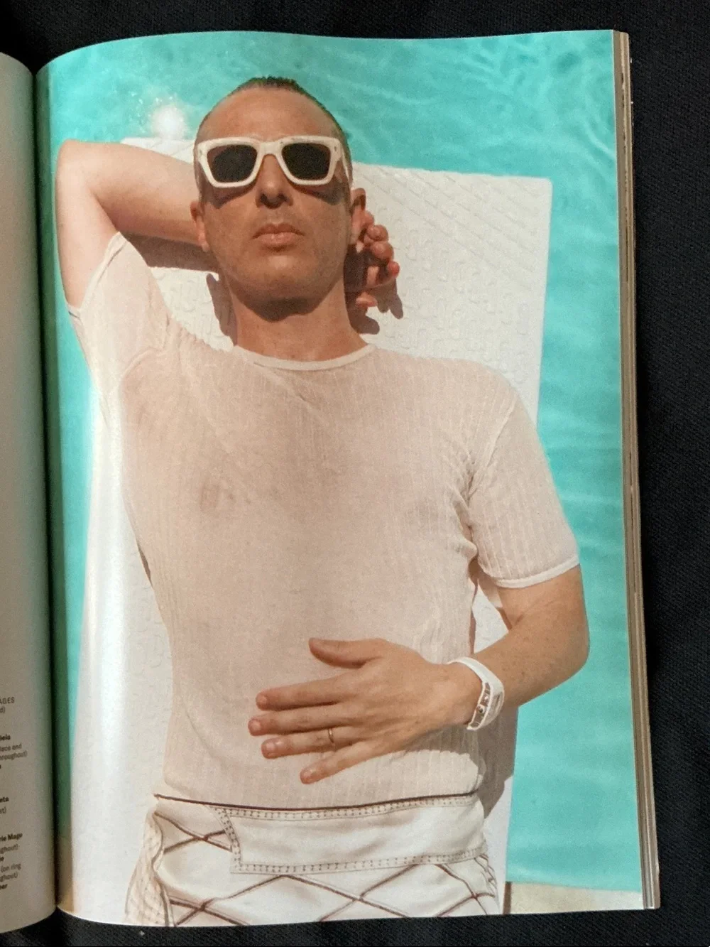GQ Magazine Jeremy Strong on the Cover - Coffee Table Book
